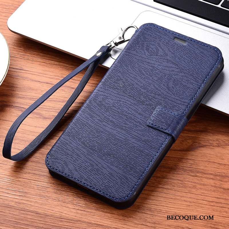 Redmi 8a Housse Coque Portefeuille Fluide Doux Protection Étui En Cuir