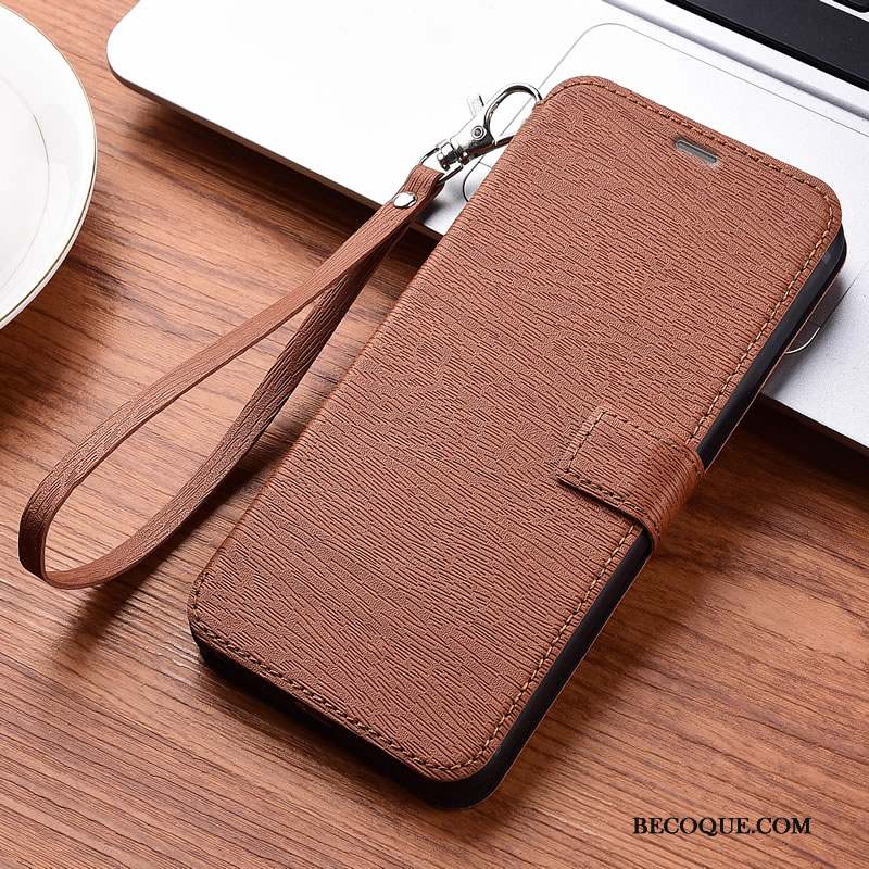 Redmi 8a Housse Coque Portefeuille Fluide Doux Protection Étui En Cuir