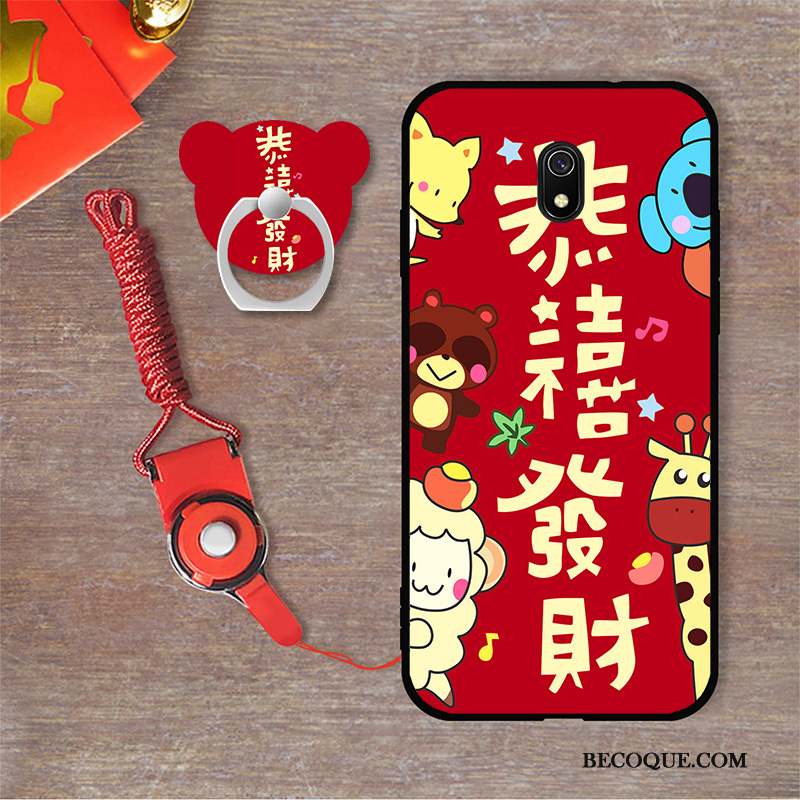 Redmi 8a Tendance Rouge Coque Tout Compris Nouveau Créatif