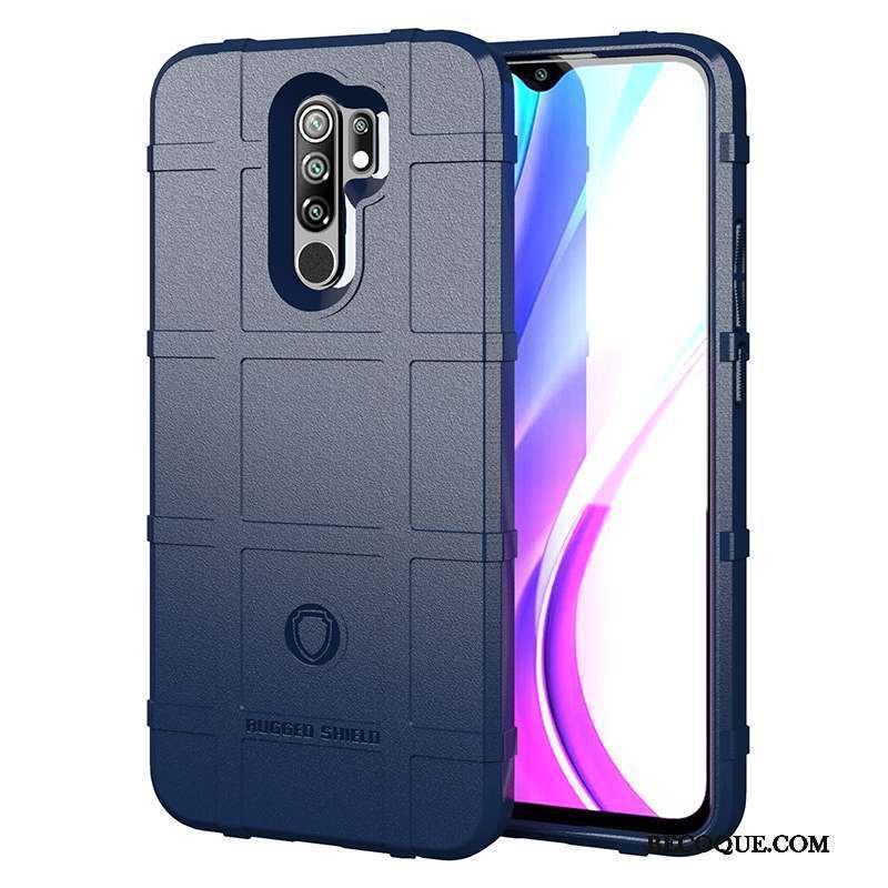 Redmi 9 Coque Créatif Tendance Délavé En Daim Téléphone Portable Fluide Doux Protection