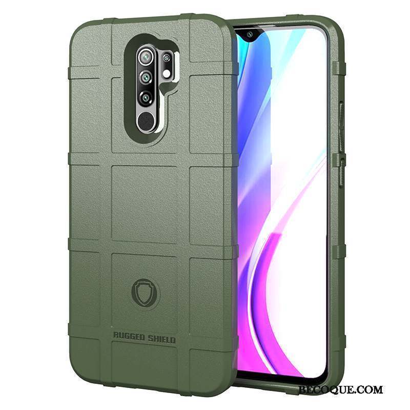 Redmi 9 Coque Créatif Tendance Délavé En Daim Téléphone Portable Fluide Doux Protection