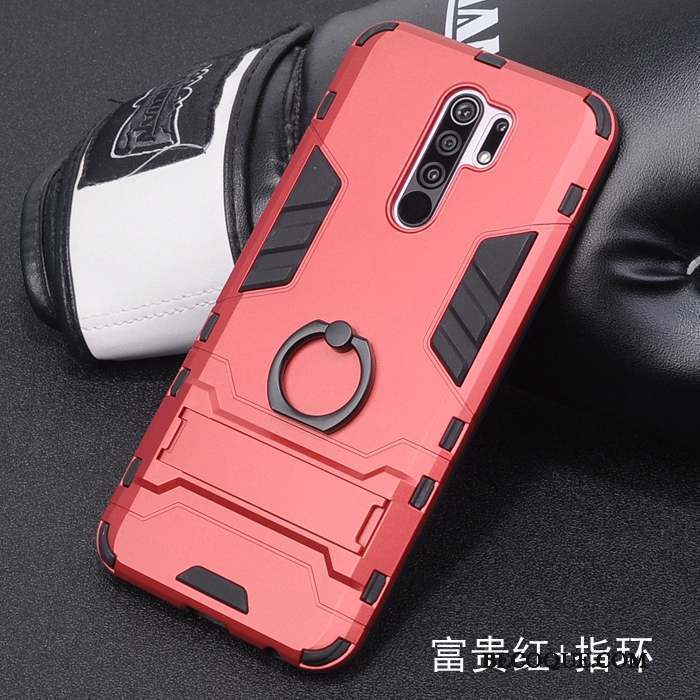 Redmi 9 Coque Difficile Protection Anneau Petit Personnalité Créatif