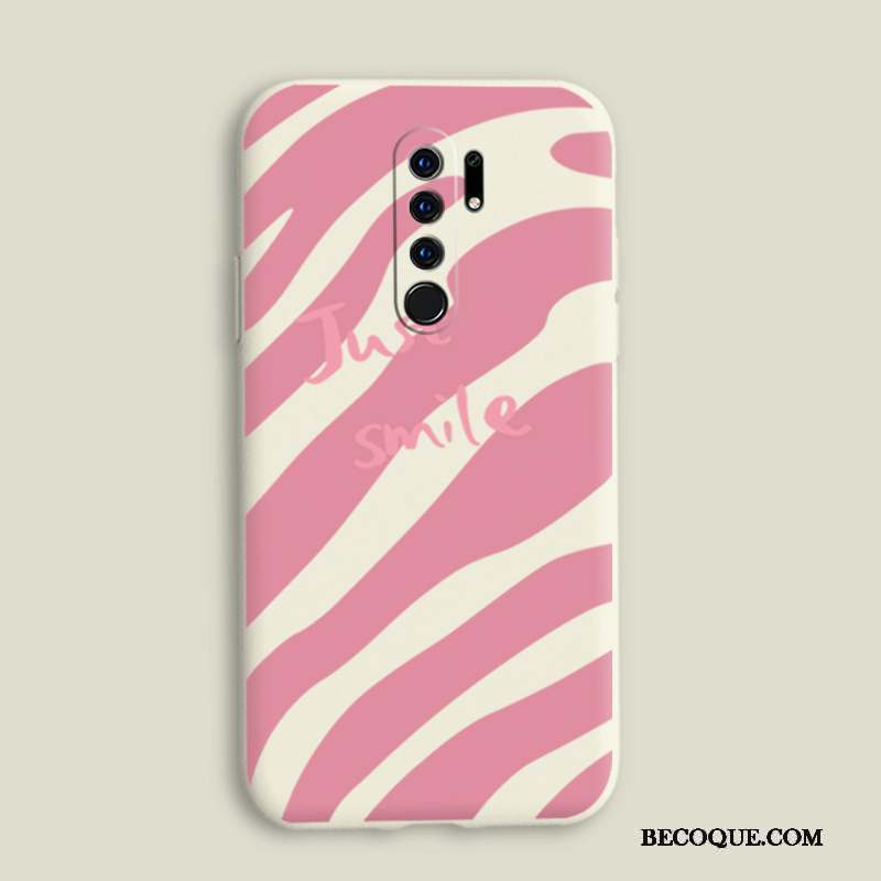 Redmi 9 Coque Incassable Silicone Modèle Fleurie Tout Compris Rouge Bovins