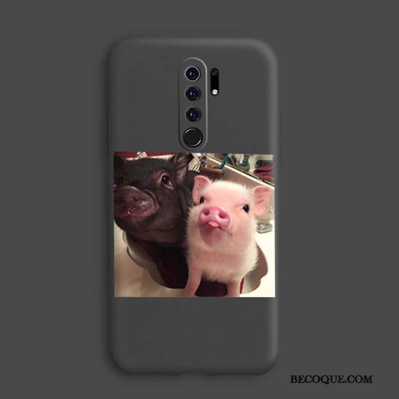 Redmi 9 Coque Or Protection De Téléphone Tout Compris Noir