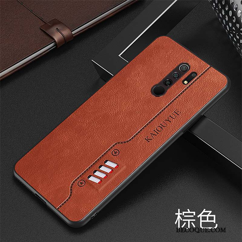 Redmi 9 Petit Protection Coque De Téléphone Cuir Étui Personnalité