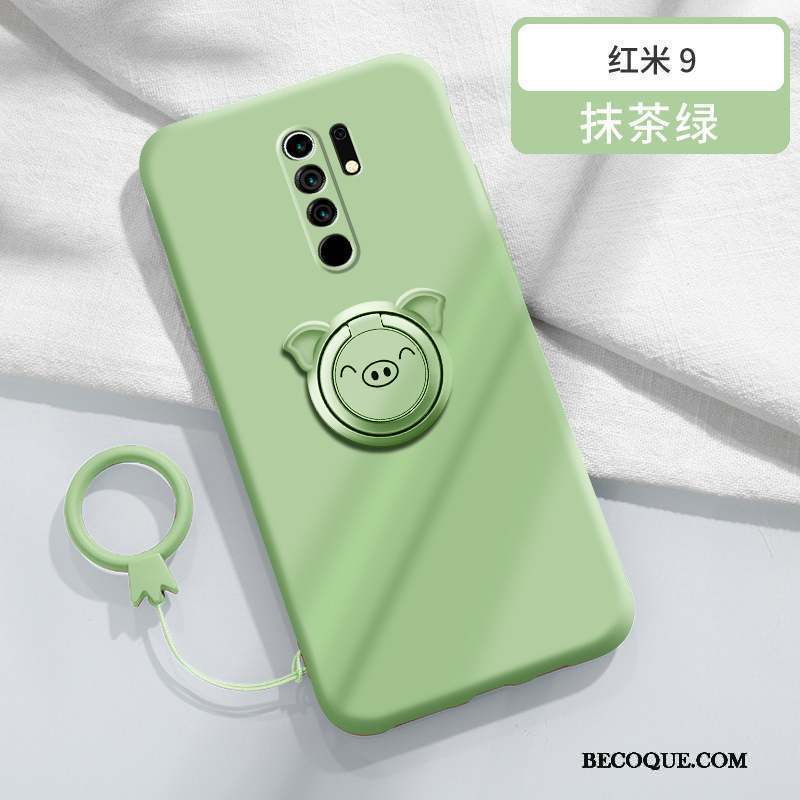 Redmi 9 À Bord Coque De Téléphone Amoureux Violet Incassable Silicone