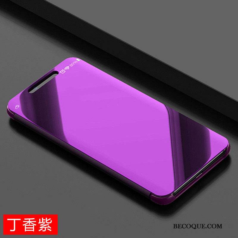 Redmi Go Housse Coque De Téléphone Rouge Étui En Cuir Violet