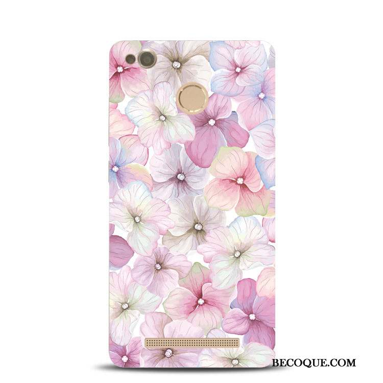 Redmi Note 4x Coque De Téléphone Fleur Haute Gaufrage Fluide Doux Multicolore