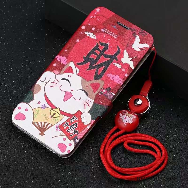 Redmi Note 4x Coque De Téléphone Protection Petit Chat Rouge Silicone