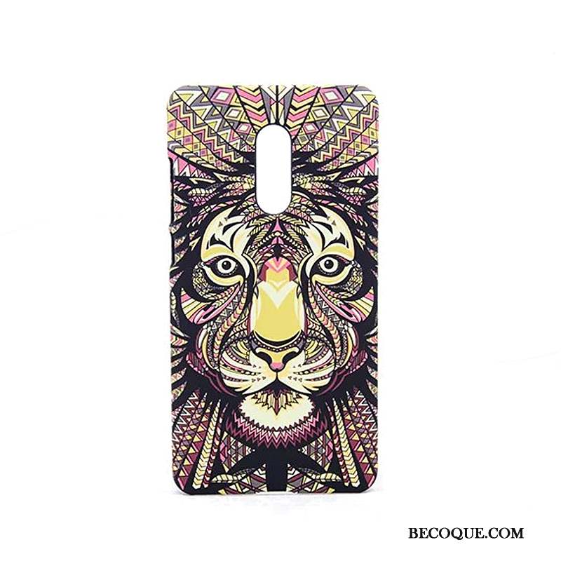 Redmi Note 4x Coque Dessin Animé Animal Étui Vert Rouge Gaufrage