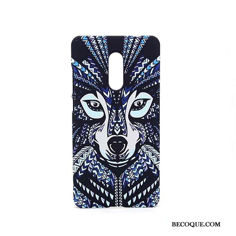 Redmi Note 4x Coque Dessin Animé Animal Étui Vert Rouge Gaufrage