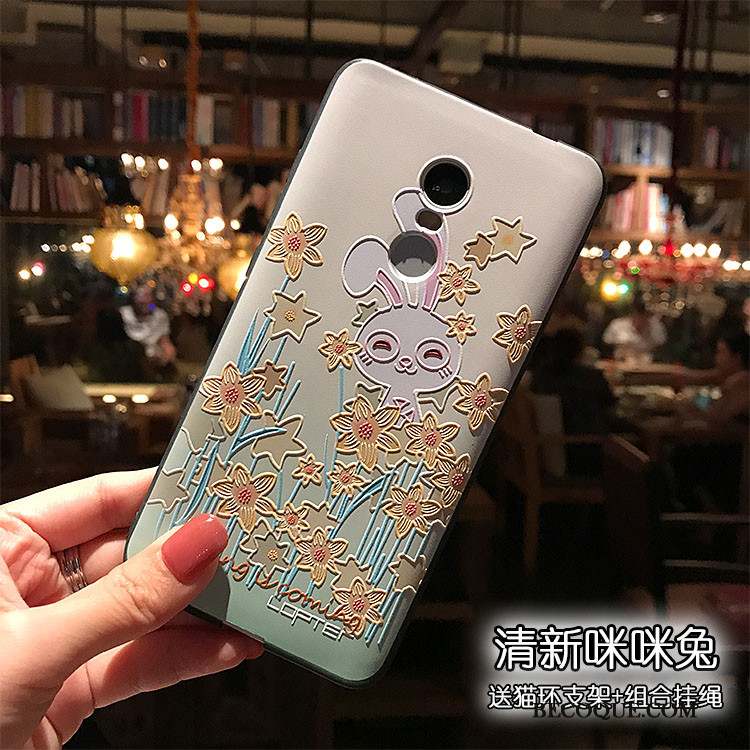 Redmi Note 4x Coque Haute Multicolore Gaufrage Support Fluide Doux