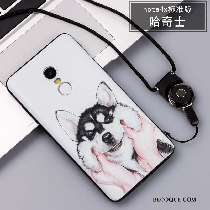 Redmi Note 4x Coque Incassable Ornements Suspendus Tout Compris Rose Fluide Doux Tendance