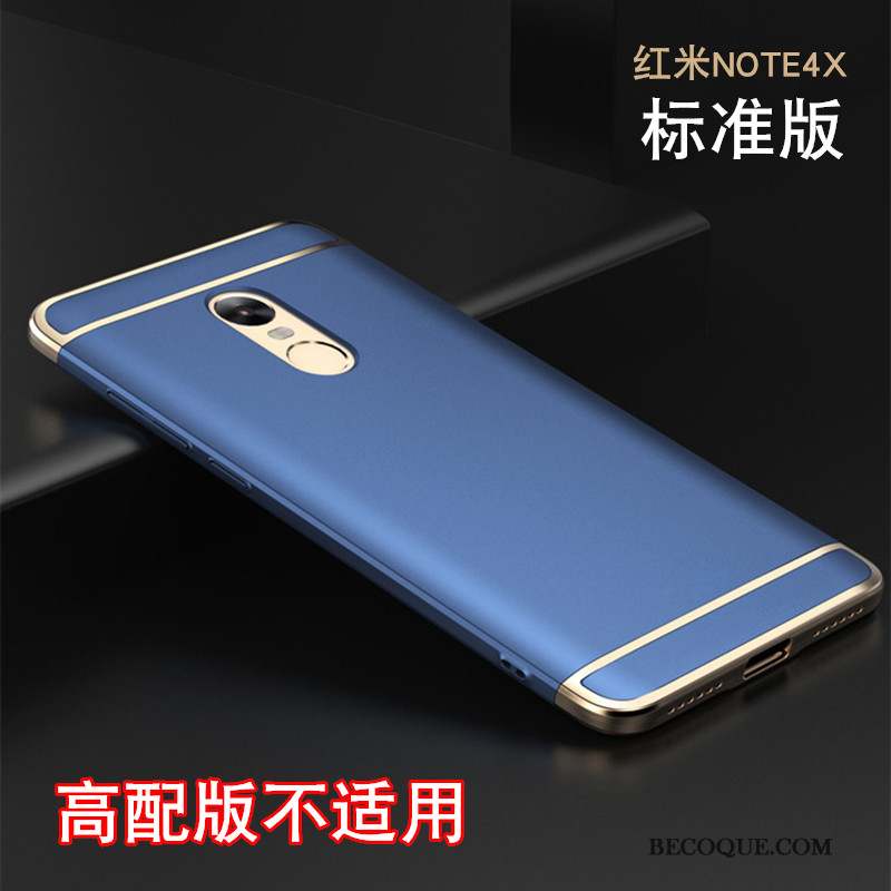 Redmi Note 4x Coque Protection Incassable Rouge Difficile Tendance Étui