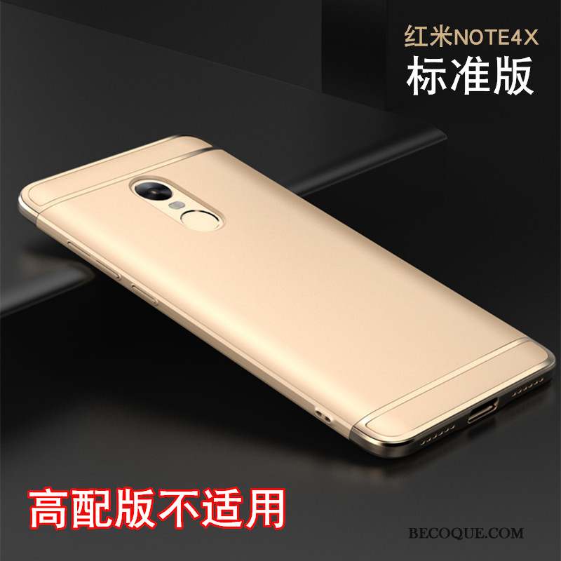 Redmi Note 4x Coque Protection Incassable Rouge Difficile Tendance Étui