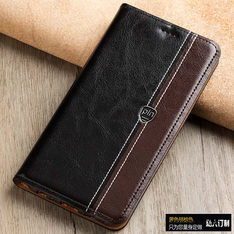 Redmi Note 4x Cuir Véritable Protection Téléphone Portable Coque De Téléphone Petit Étui