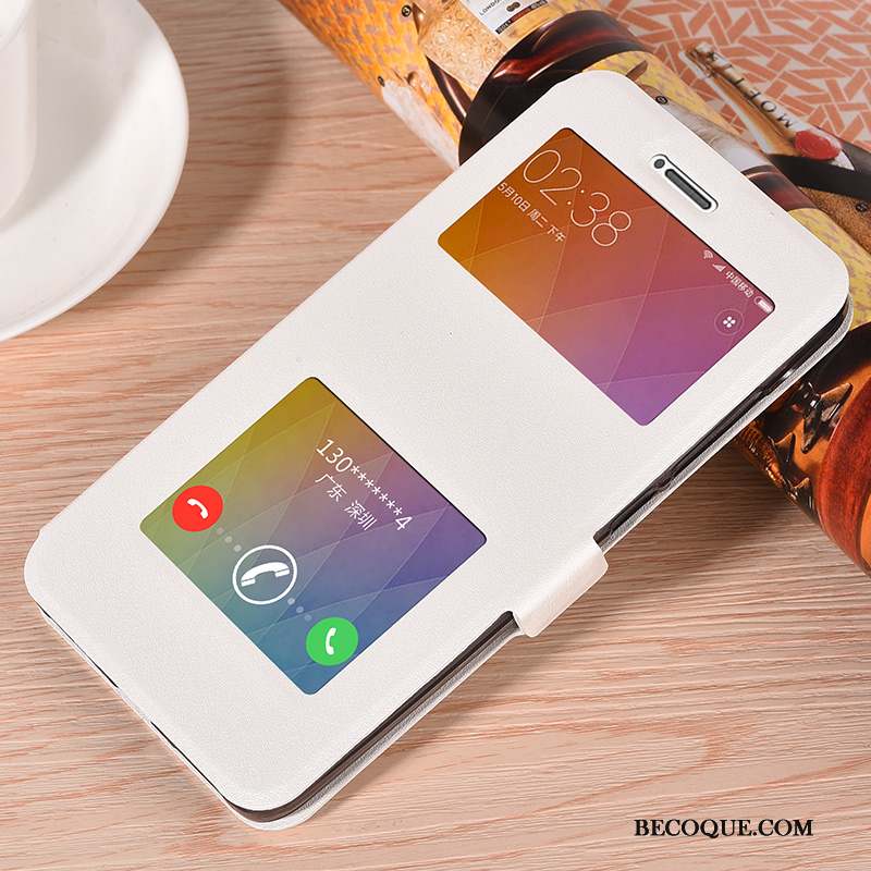 Redmi Note 4x Incassable Tendance Clamshell Coque De Téléphone Rouge Protection