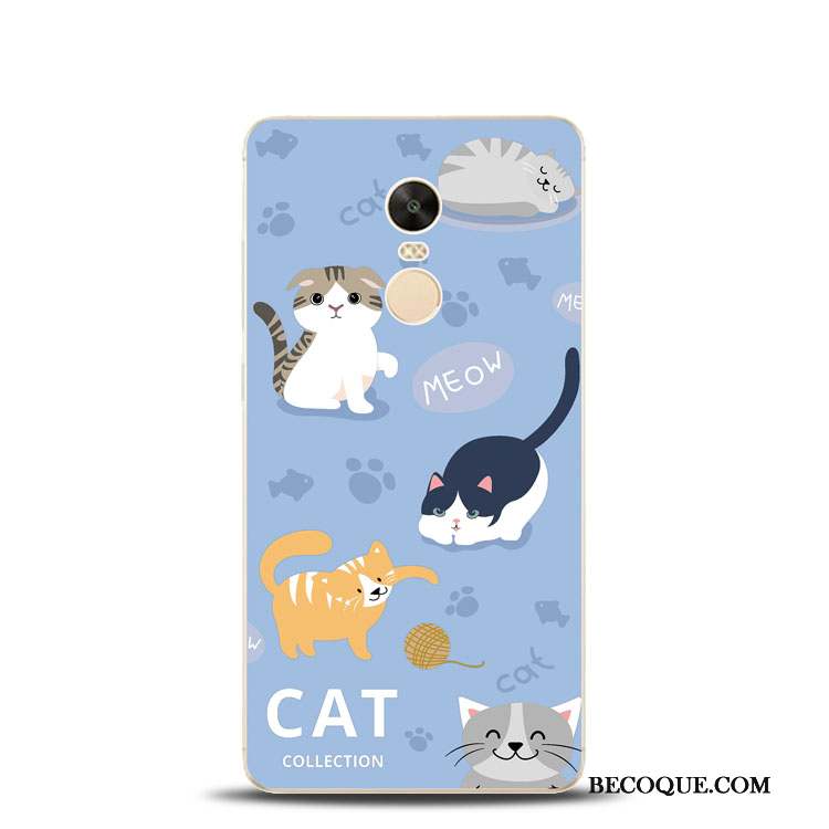 Redmi Note 4x Protection Fluide Doux Étui Coque De Téléphone Bleu Clair Gaufrage
