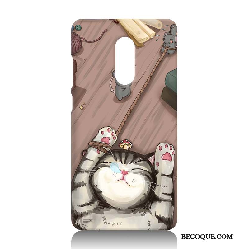 Redmi Note 4x Rouge Dessin Animé Silicone Incassable Multicolore Coque De Téléphone