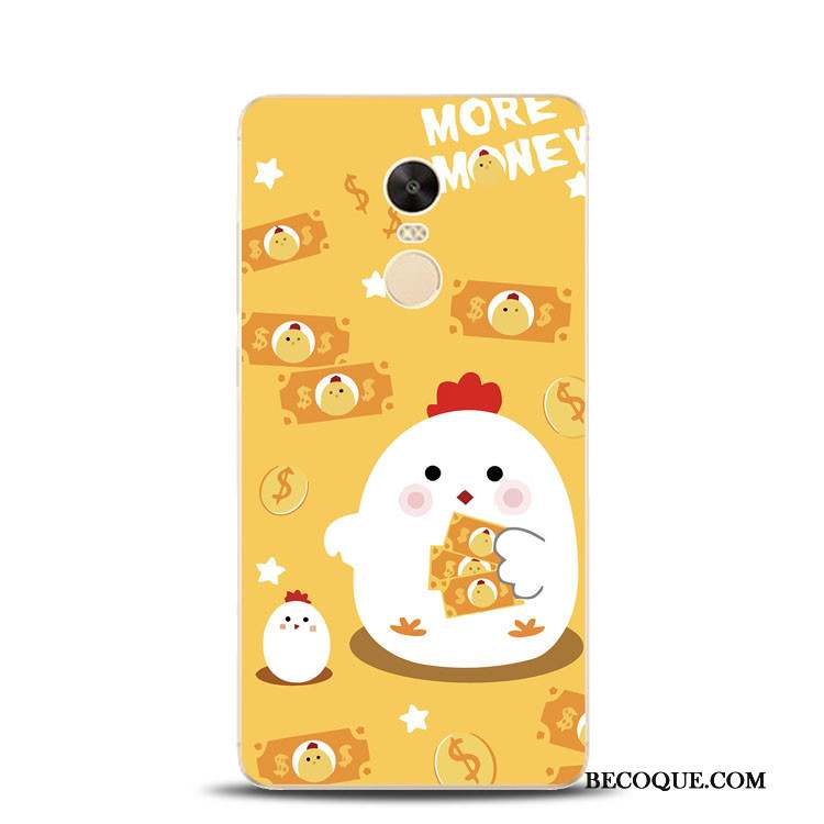 Redmi Note 4x Rouge Jaune Haute Poulet Support Coque De Téléphone