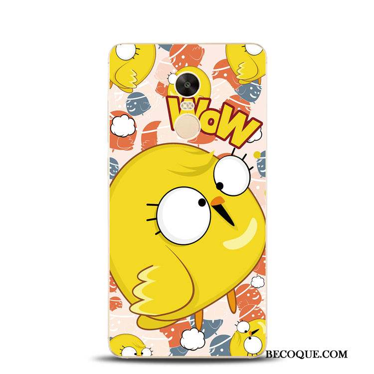 Redmi Note 4x Rouge Jaune Haute Poulet Support Coque De Téléphone