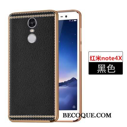 Redmi Note 4x Rouge Protection Étui En Cuir Fluide Doux Coque De Téléphone Petit