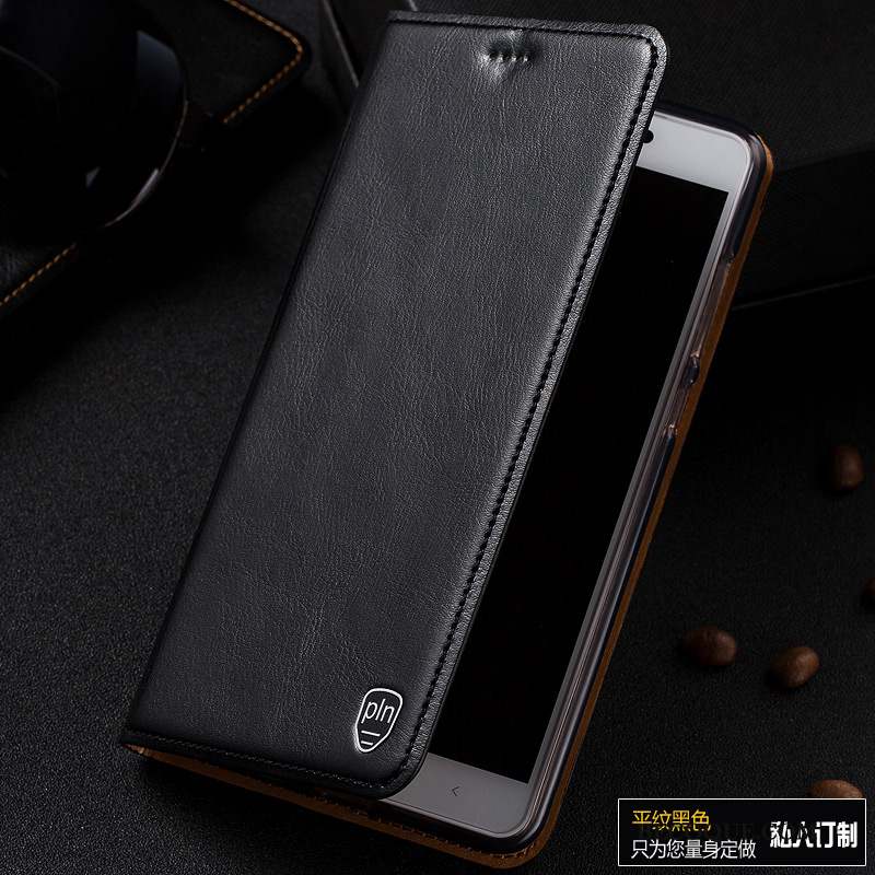 Redmi Note 5 Cuir Véritable Protection Coque De Téléphone Téléphone Portable Housse Étui En Cuir