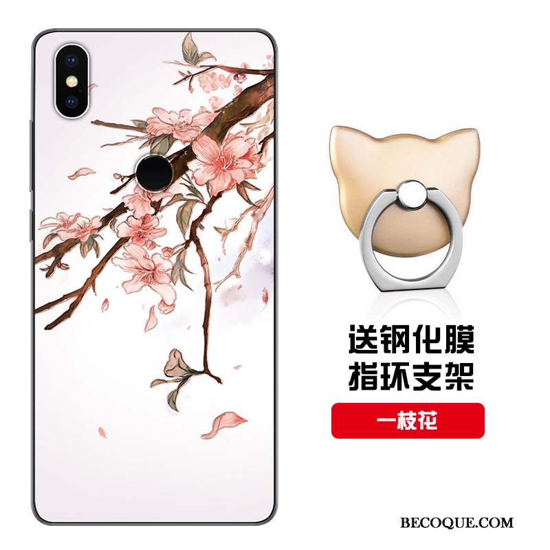 Redmi Note 5 Pro Coque Personnalisé Fluide Doux Bleu Étui Incassable Rouge