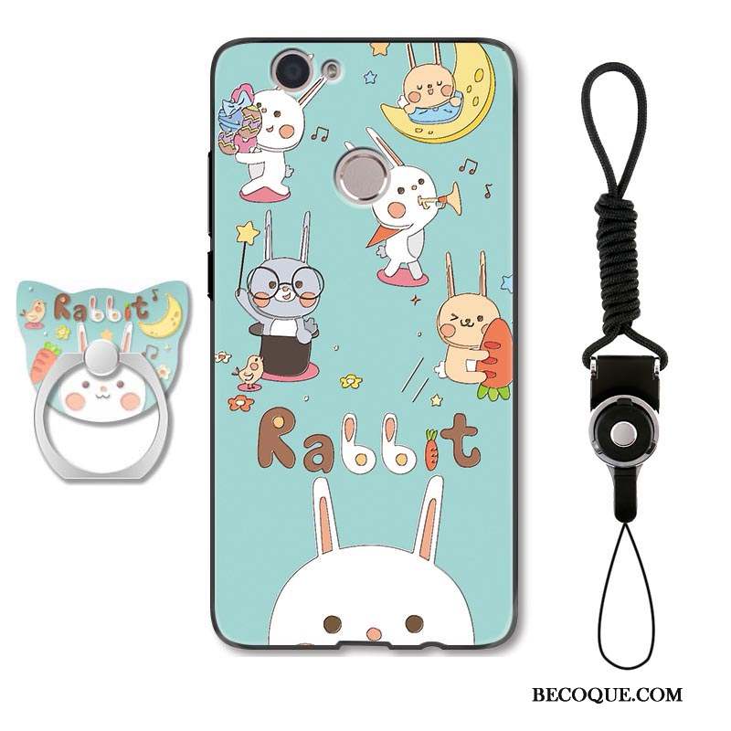 Redmi Note 5a Bleu Clair Lapin Tendance Coque De Téléphone Créatif Étui