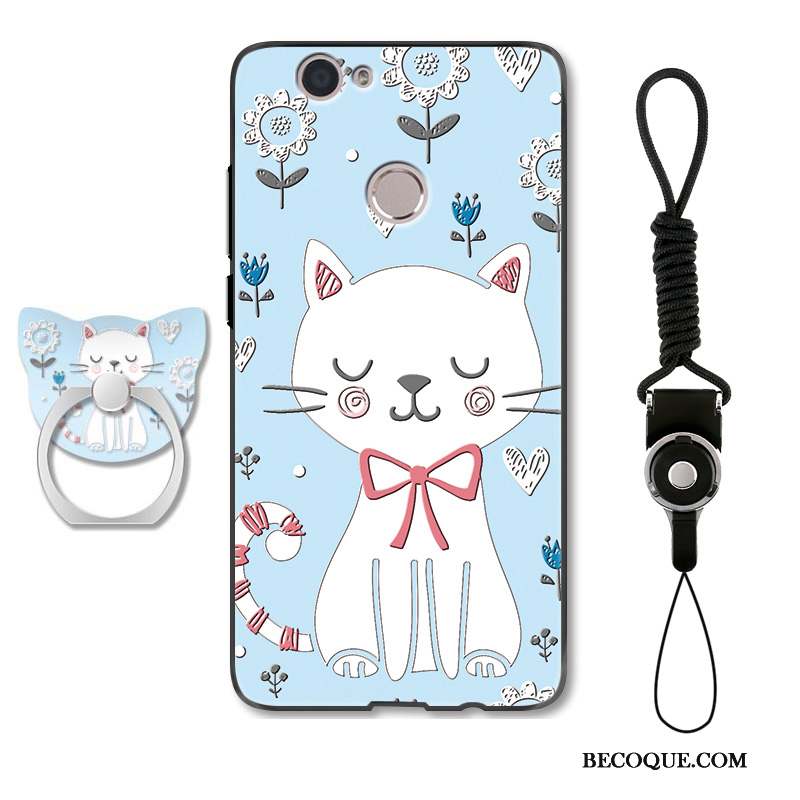 Redmi Note 5a Bleu Clair Lapin Tendance Coque De Téléphone Créatif Étui