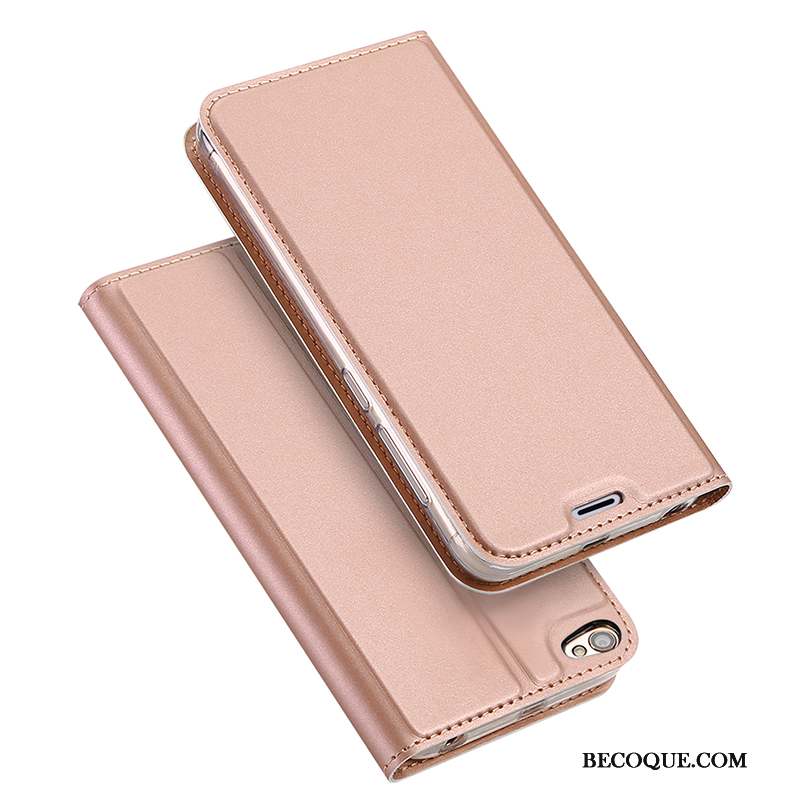 Redmi Note 5a Carte Protection Coque Housse Étui En Cuir Rouge