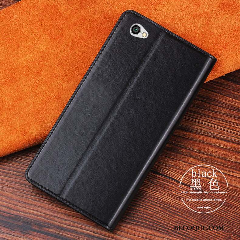 Redmi Note 5a Coque De Téléphone Incassable Étui En Cuir Tout Compris Rouge Protection