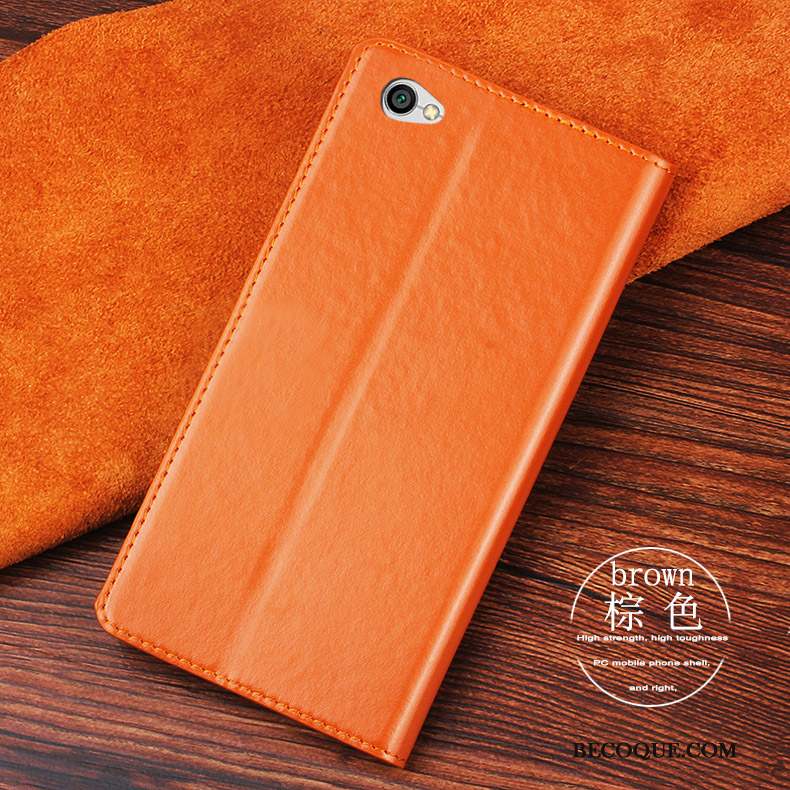 Redmi Note 5a Coque De Téléphone Incassable Étui En Cuir Tout Compris Rouge Protection