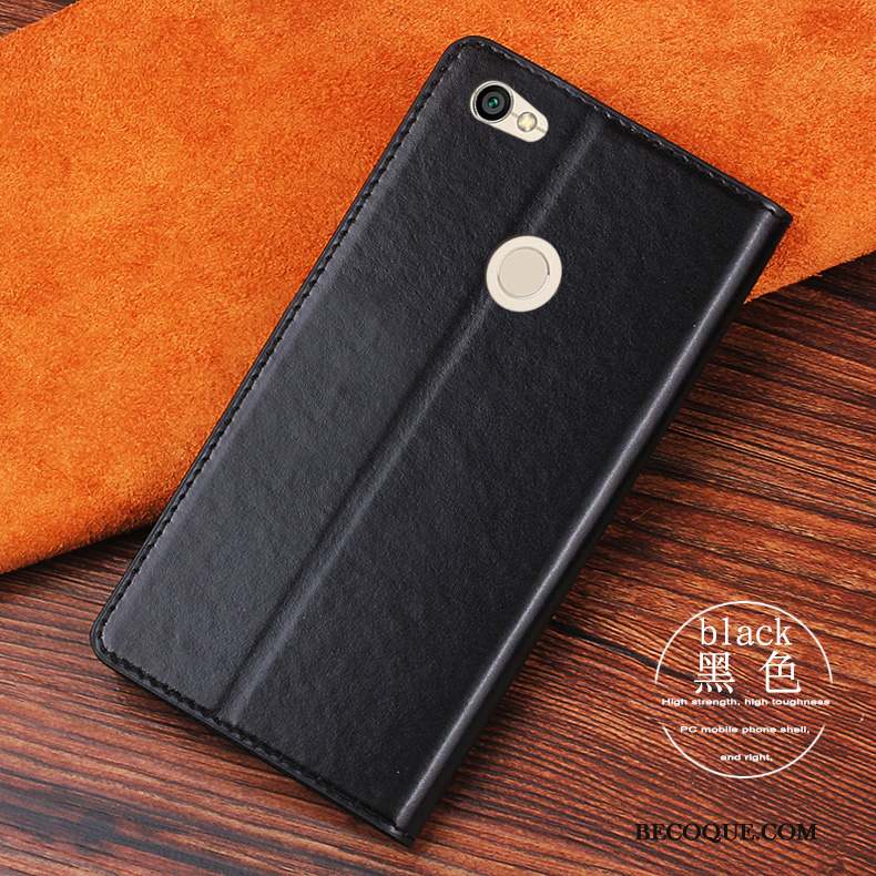 Redmi Note 5a Coque De Téléphone Incassable Étui En Cuir Tout Compris Rouge Protection