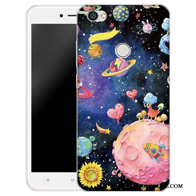 Redmi Note 5a Coque Incassable Petit Rose Fluide Doux Silicone Étui