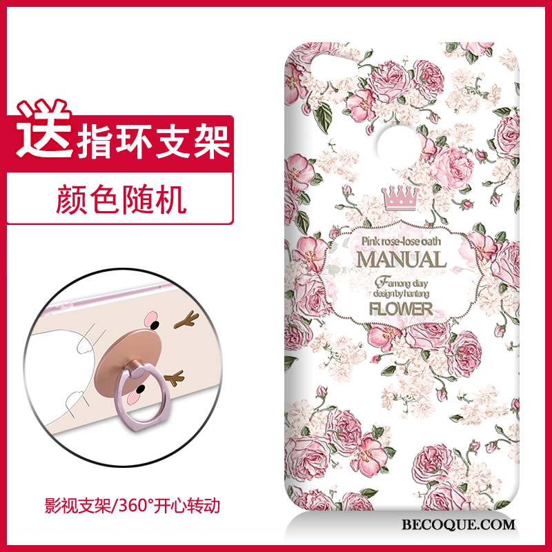 Redmi Note 5a Coque Personnalité Incassable Tout Compris Créatif Petit Rose