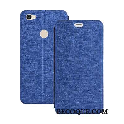 Redmi Note 5a Coque Étui Bleu Clair Fluide Doux Petit Protection Housse