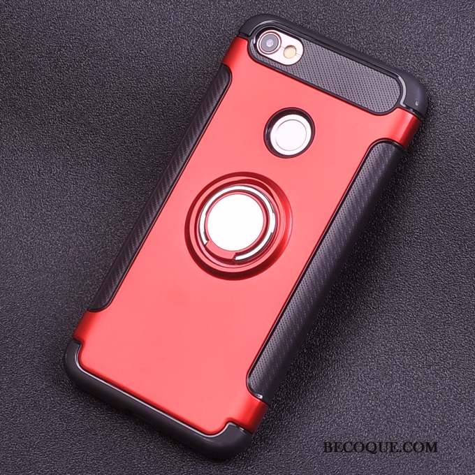 Redmi Note 5a Rouge Étui Coque De Téléphone Protection Silicone Argent