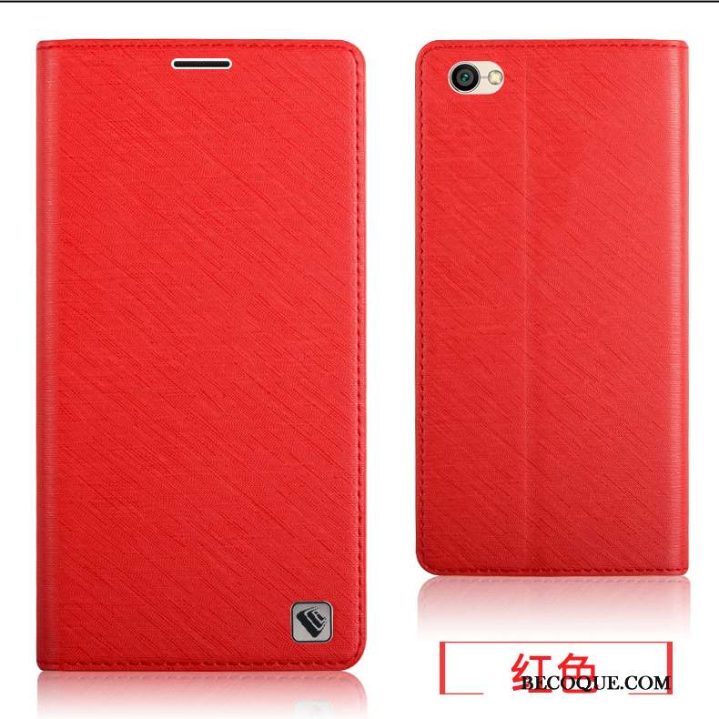 Redmi Note 5a Étui En Cuir Coque Rouge Silicone Fluide Doux Téléphone Portable