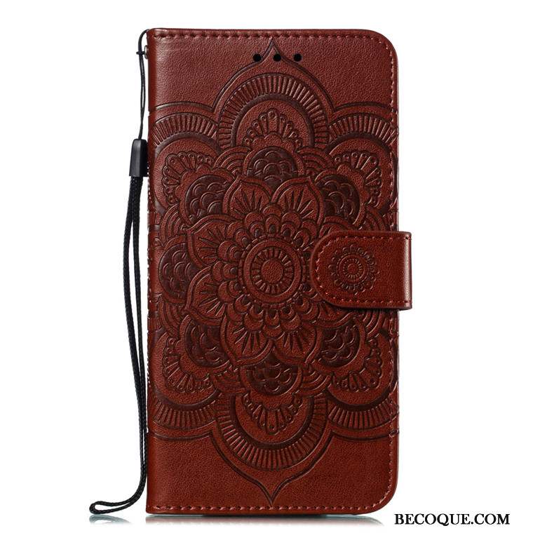 Redmi Note 6 Pro Coque Protection Étui Rouge Étui En Cuir Incassable Petit