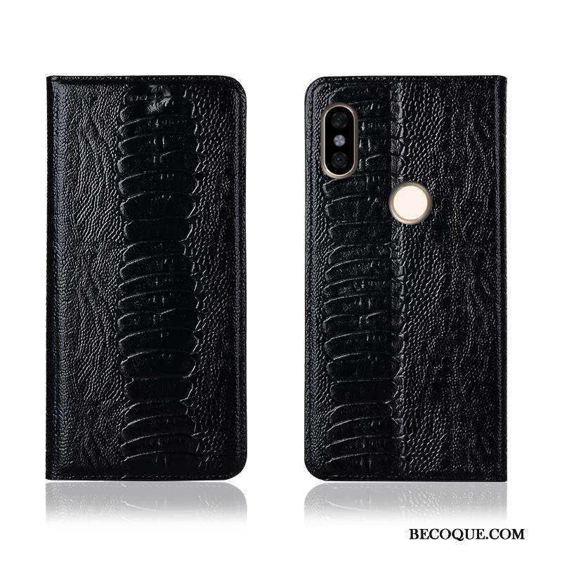 Redmi Note 6 Pro Nouveau Étui En Cuir Oiseau Cuir Véritable Petit Coque