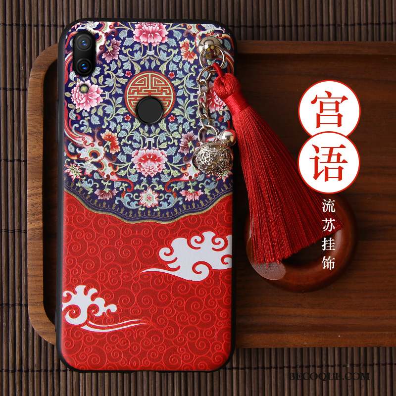 Redmi Note 7 Coque De Téléphone Incassable Créatif Étui Rouge Personnalité