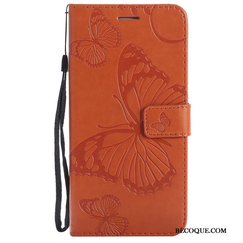 Redmi Note 7 Coque Fluide Doux Étui En Cuir Housse Incassable Bleu Marin Protection