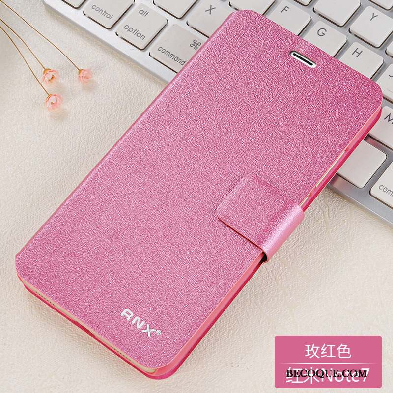 Redmi Note 7 Coque Incassable Bleu Petit Housse Protection