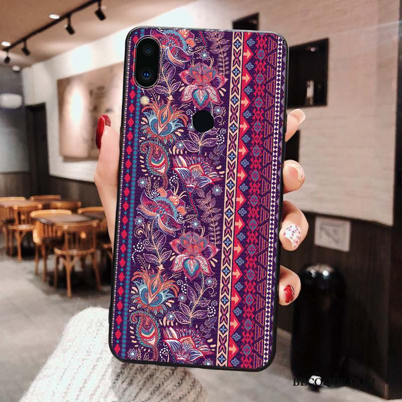 Redmi Note 7 Protection Tendance Fluide Doux Mince Marque De Tendance Coque De Téléphone