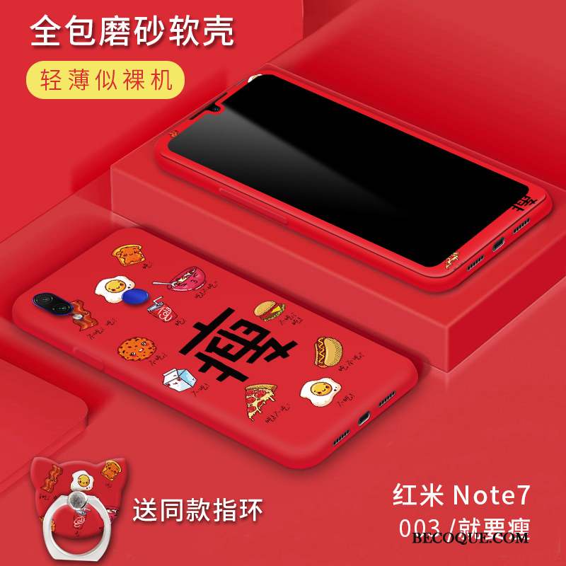 Redmi Note 7 Protection Tout Compris Vert Vent Coque De Téléphone Tendance