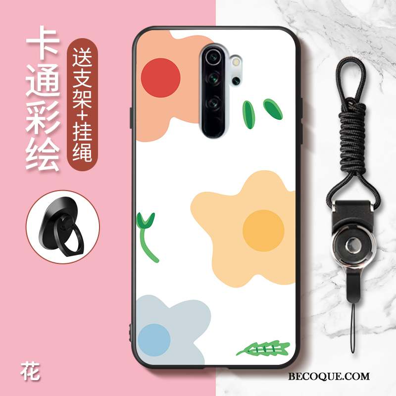 Redmi Note 8 Pro Charmant Coque De Téléphone Rouge Dessin Animé Incassable