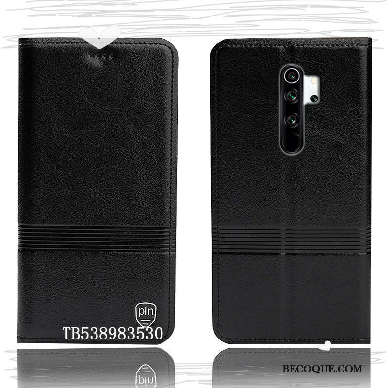 Redmi Note 8 Pro Étui En Cuir Protection Incassable Coque De Téléphone Modèle Fleurie Petit