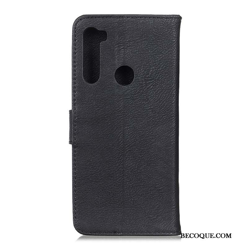 Redmi Note 8t Coque Tout Compris Portefeuille Tendance Housse Protection Rouge