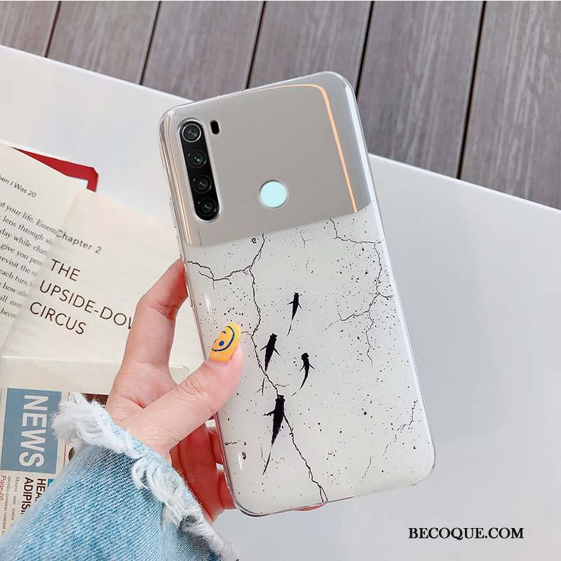 Redmi Note 8t Membrane Protection Étui Créatif Coque De Téléphone Fluide Doux